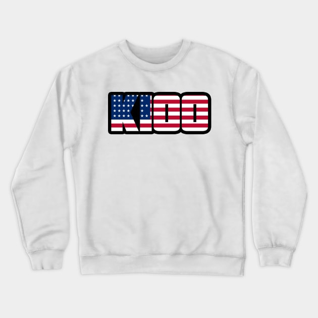 K100 USA Crewneck Sweatshirt by K100 with Konnan and Disco